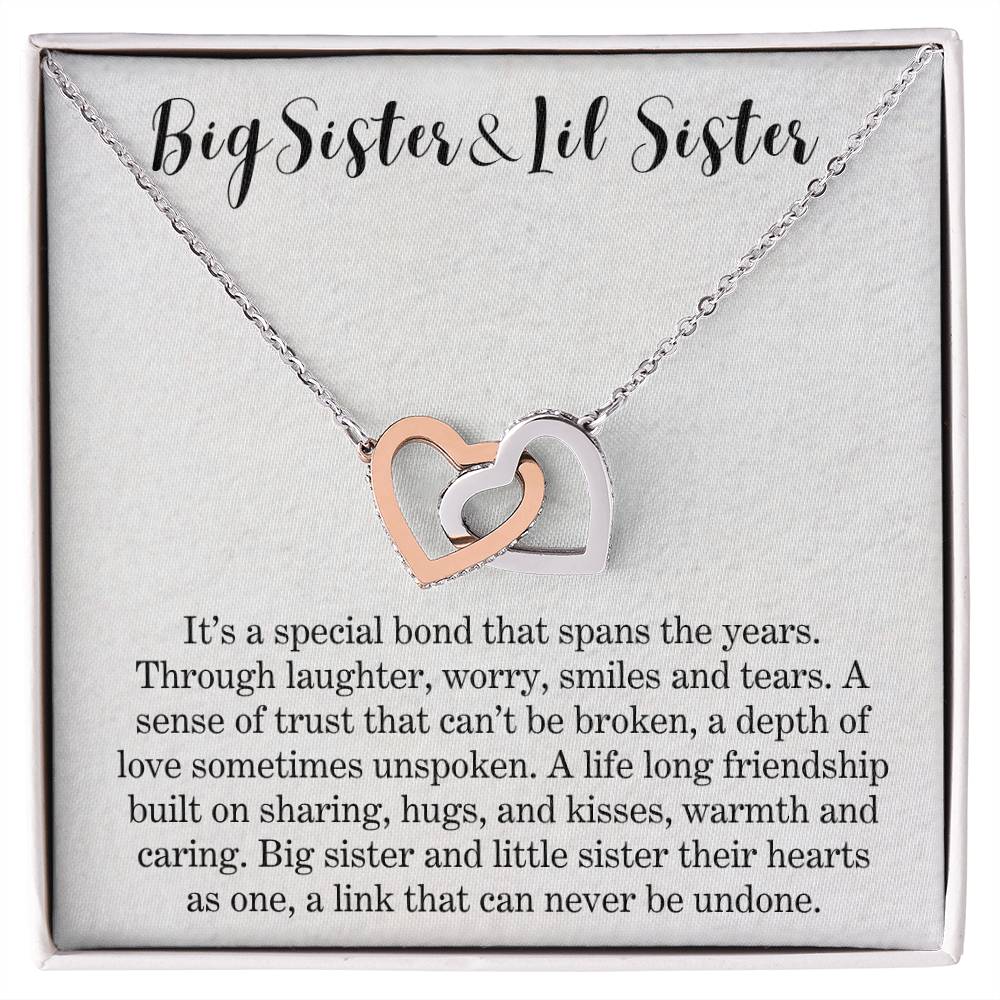 Amazon.com: Aesnefe Sister Necklaces for 3 Big Sis Mid Sis Lil Sis Matching  Heart Necklace Set BFF Best Friends Necklaces for 3 Sister Friendship  Birthday Jewelry Gifts for Sister Teen Girls Women: